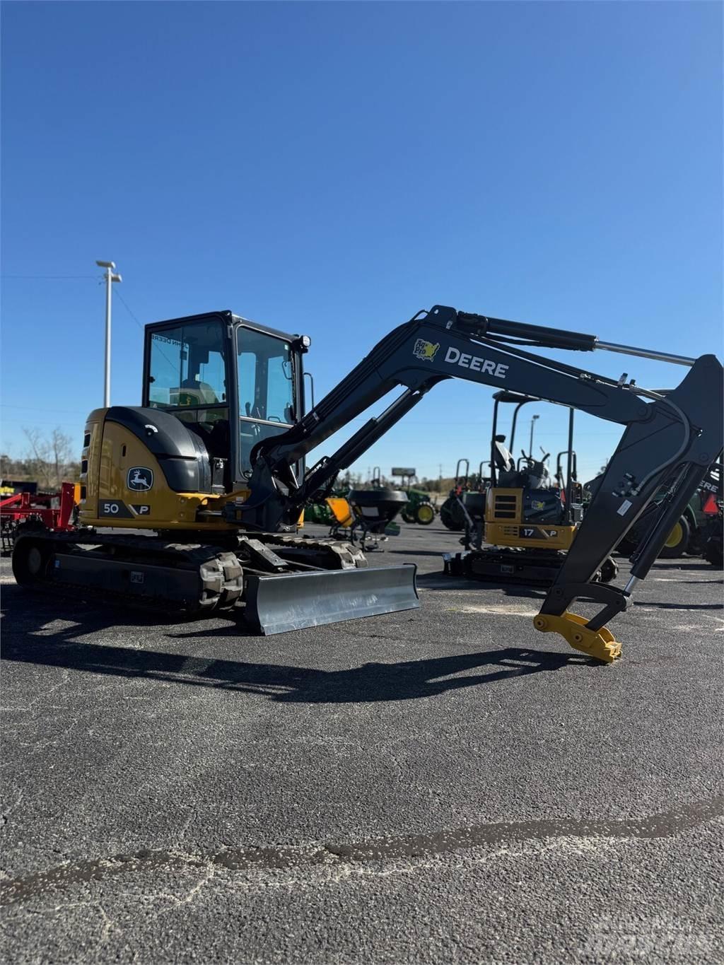 John Deere 50 P حفارات صغيرة أقل من 7 طن (حفارات صغيرة)