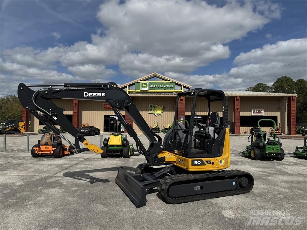 John Deere 50 P حفارات صغيرة أقل من 7 طن (حفارات صغيرة)