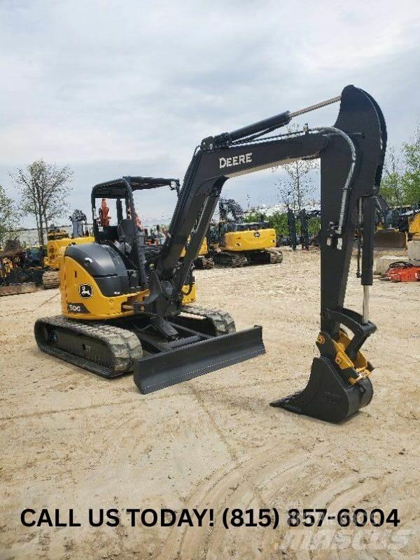 John Deere 50G حفارات صغيرة أقل من 7 طن (حفارات صغيرة)