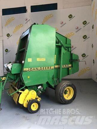 John Deere 590 محزمات مستديرة