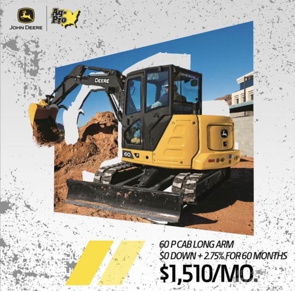 John Deere 60 P حفارات صغيرة أقل من 7 طن (حفارات صغيرة)
