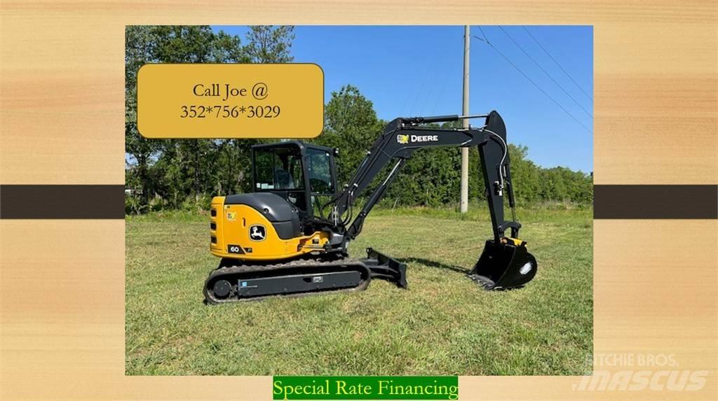 John Deere 60 P حفارات صغيرة أقل من 7 طن (حفارات صغيرة)