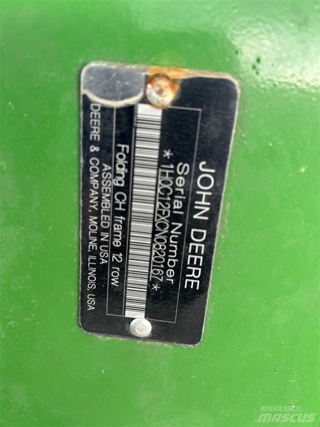 John Deere C12F ملحقات الحصادات