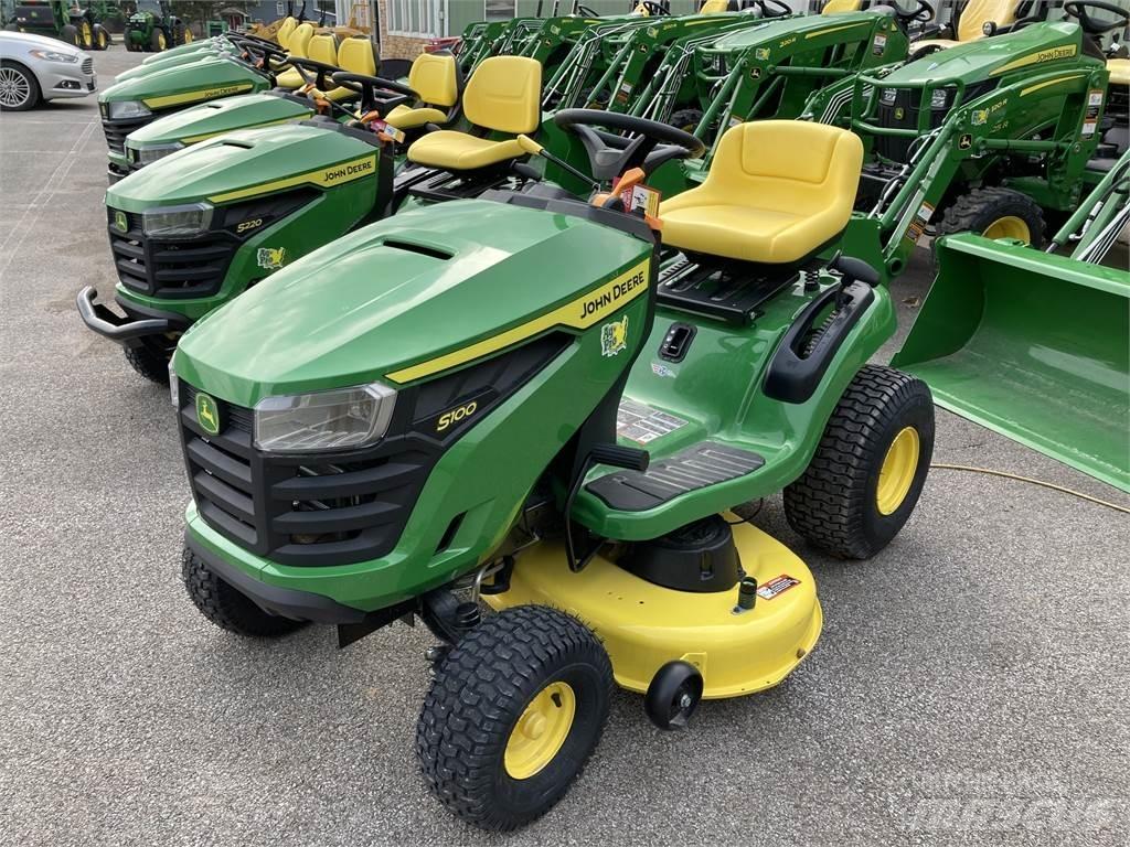 John Deere S100 ركوب الحشائش