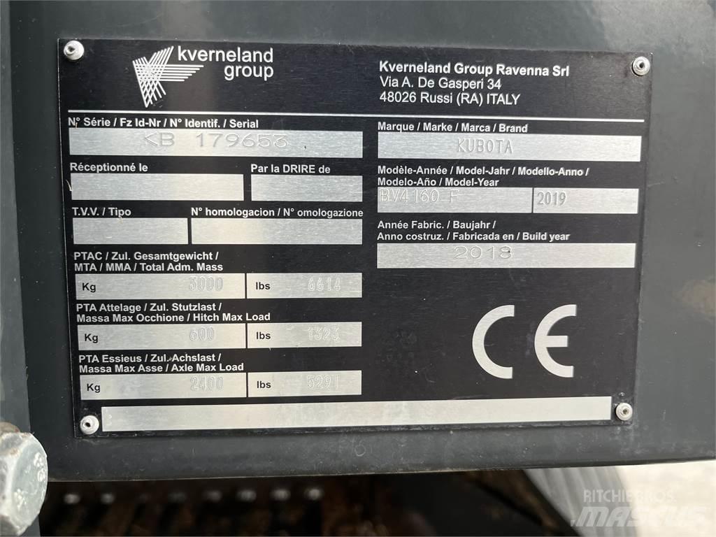 Kubota BV4160E محزمات مستديرة