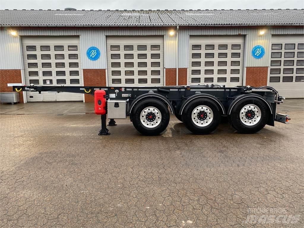 B-xl 20 fods نصف مقطورات هيكلية