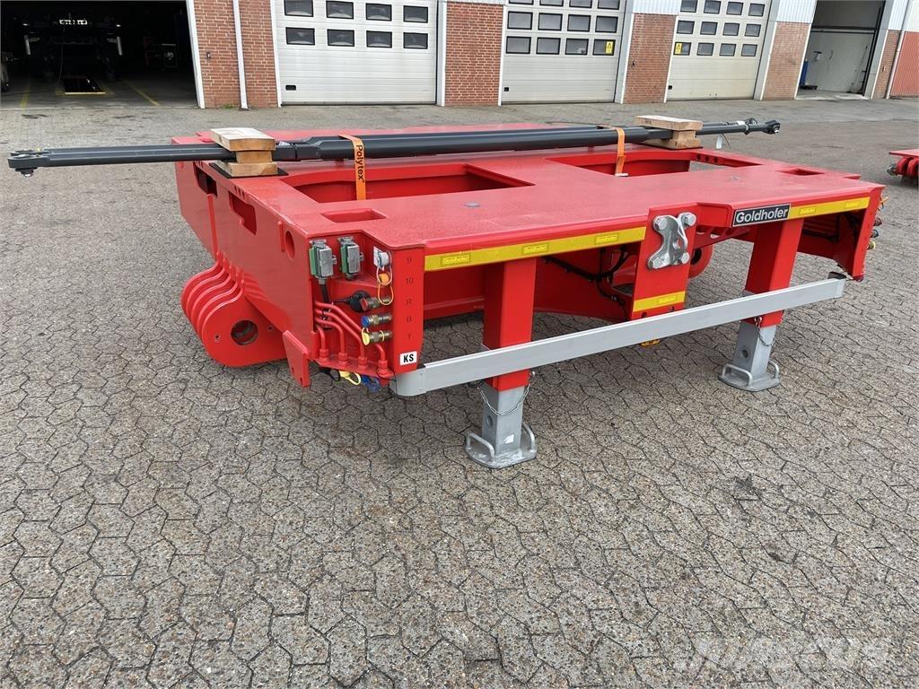 Goldhofer ZB 3000 نصف مقطورة مسطحة منخفضة