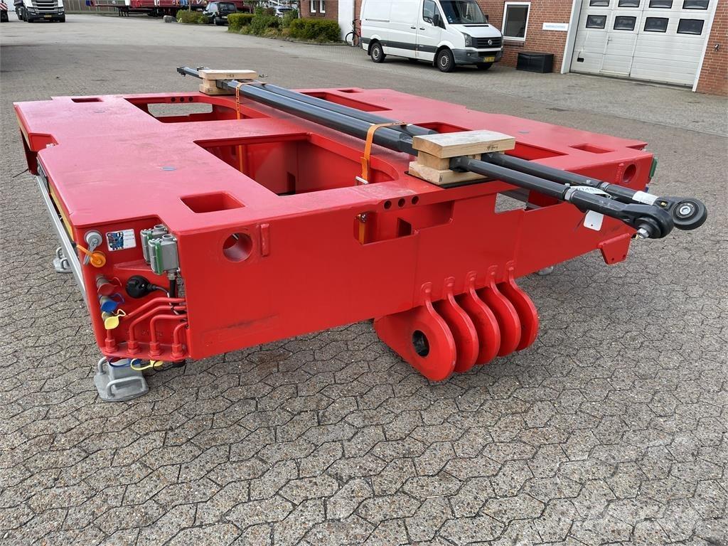 Goldhofer ZB 3000 نصف مقطورة مسطحة منخفضة