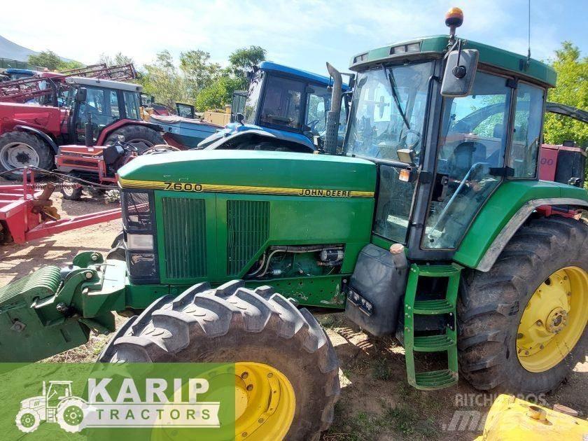 John Deere 7600 الجرارات