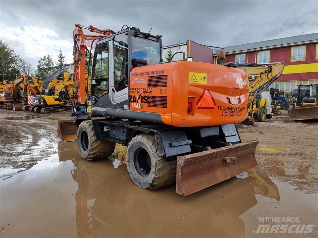 Hitachi ZX140W-3 حفارات بعجل