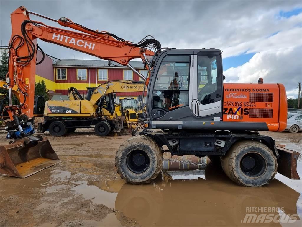 Hitachi ZX140W-3 حفارات بعجل