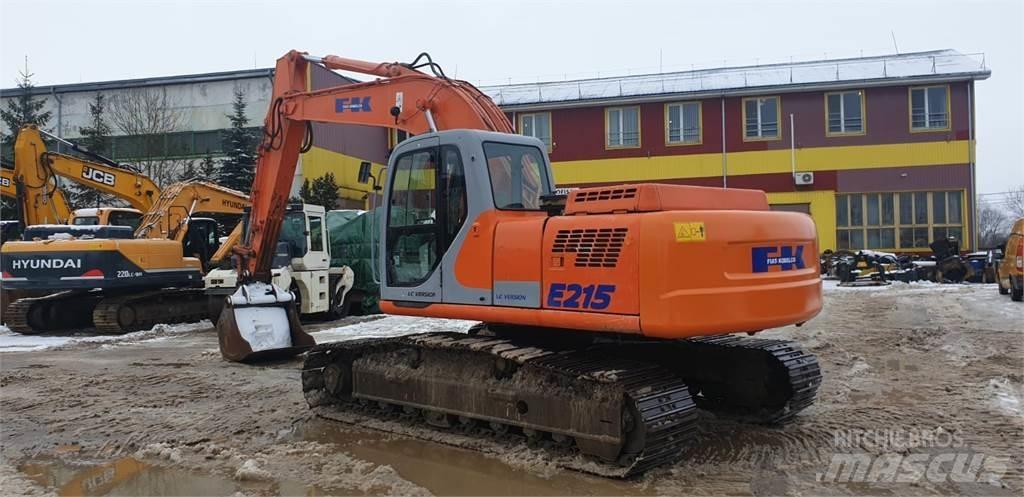 Kobelco E215LC حفارات زحافة