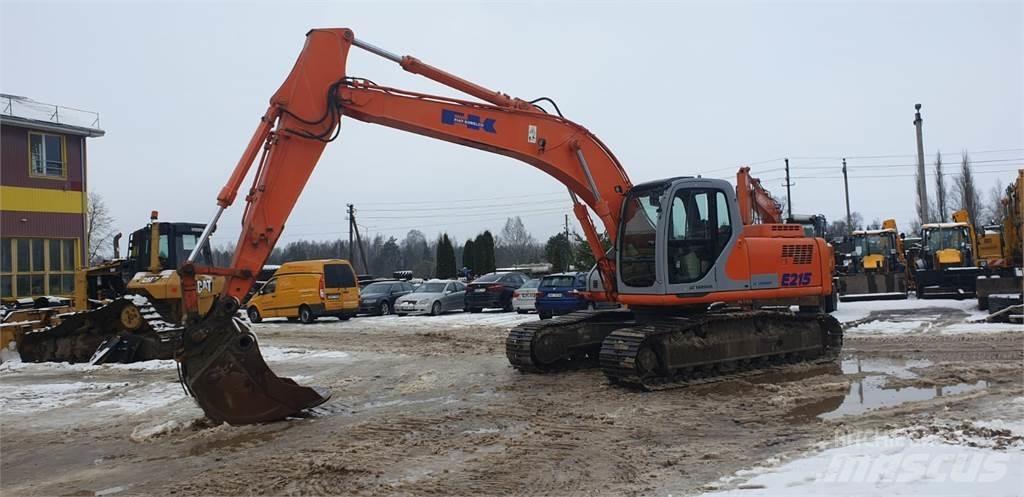 Kobelco E215LC حفارات زحافة