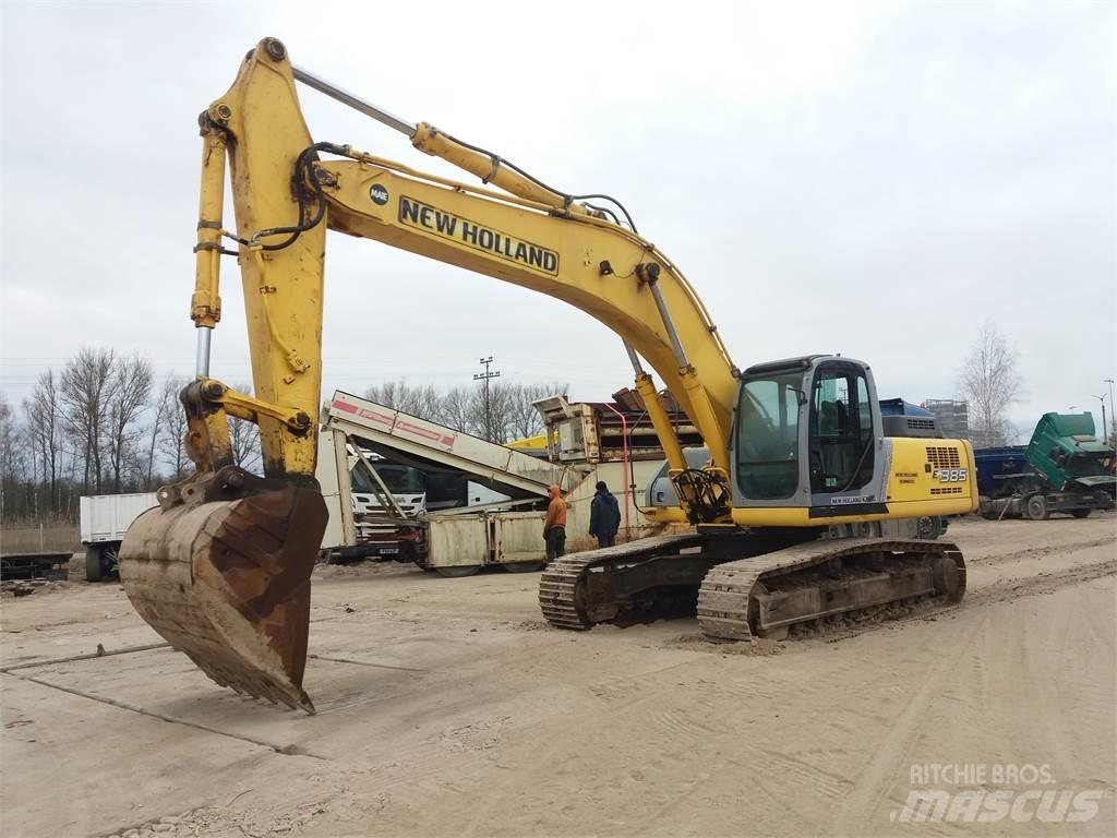 New Holland E385 حفارات زحافة