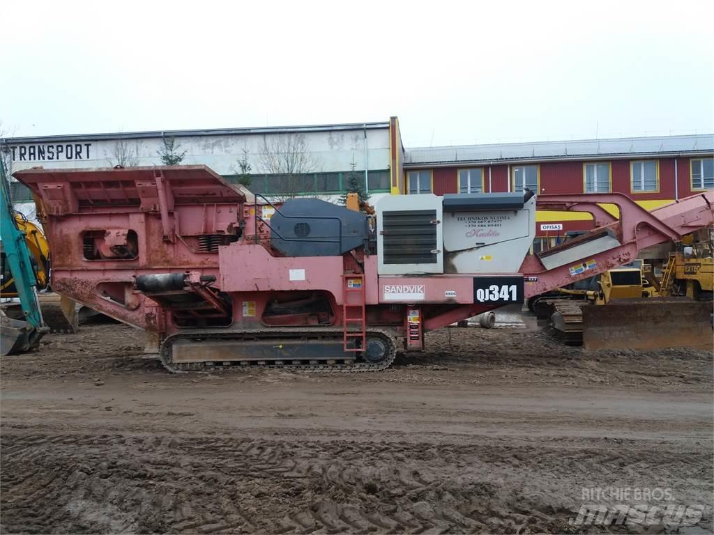 Sandvik QJ341 الكسارات المتنقلة