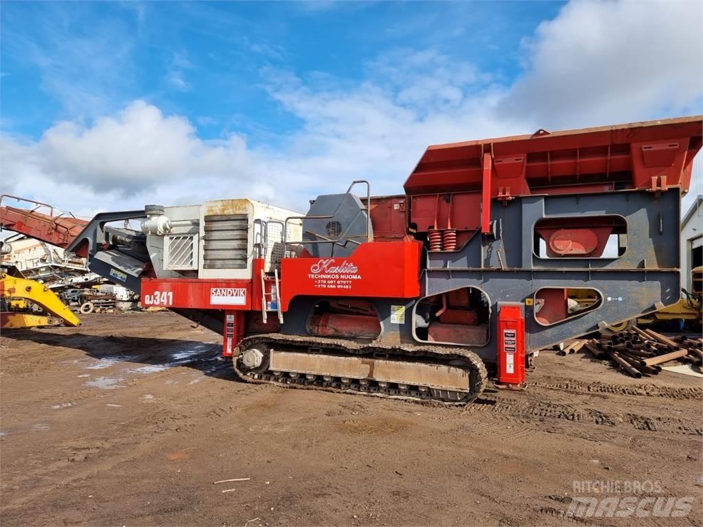 Sandvik QJ341 الكسارات المتنقلة