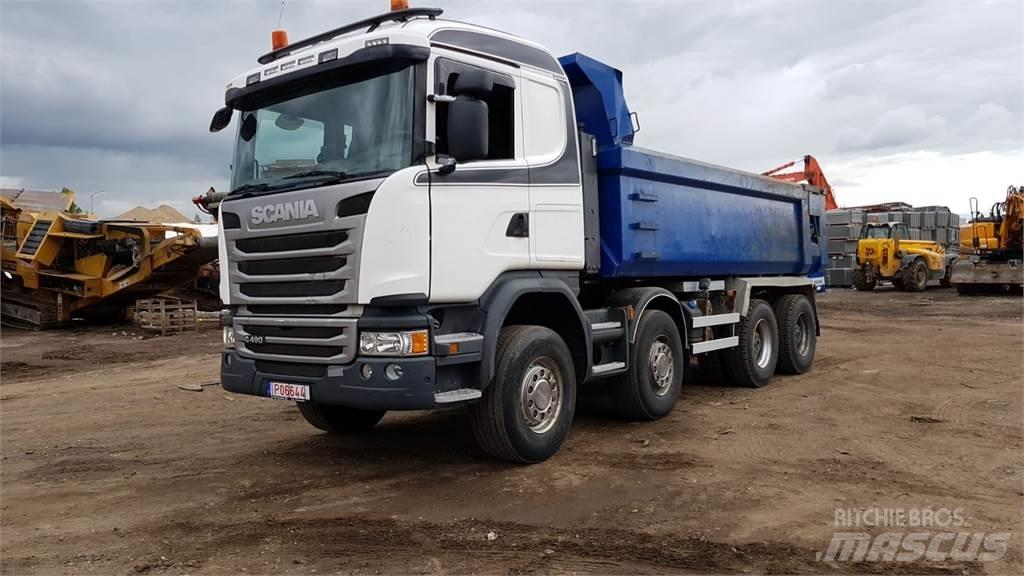 Scania G 490 شاحنات لوادر