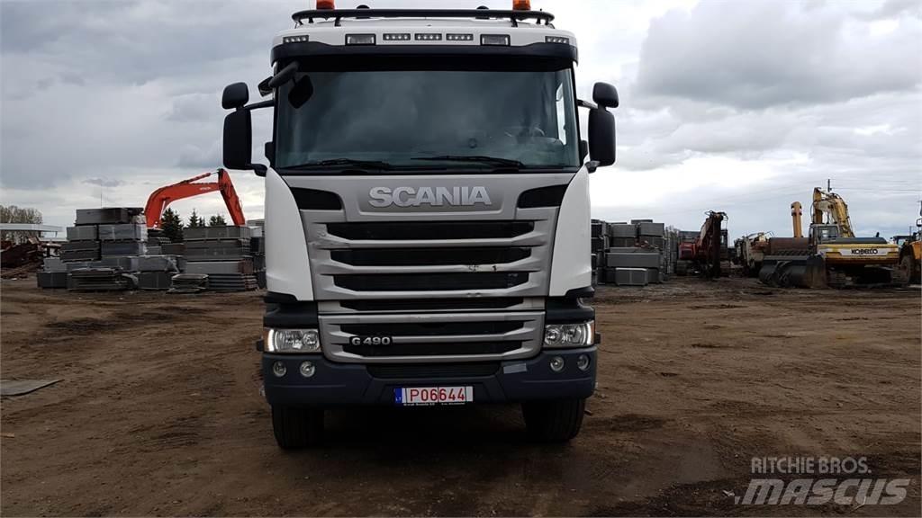 Scania G 490 شاحنات لوادر