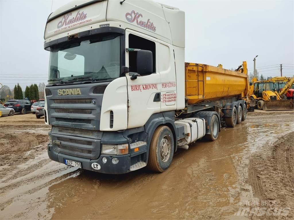 Scania R420 وحدات الجر