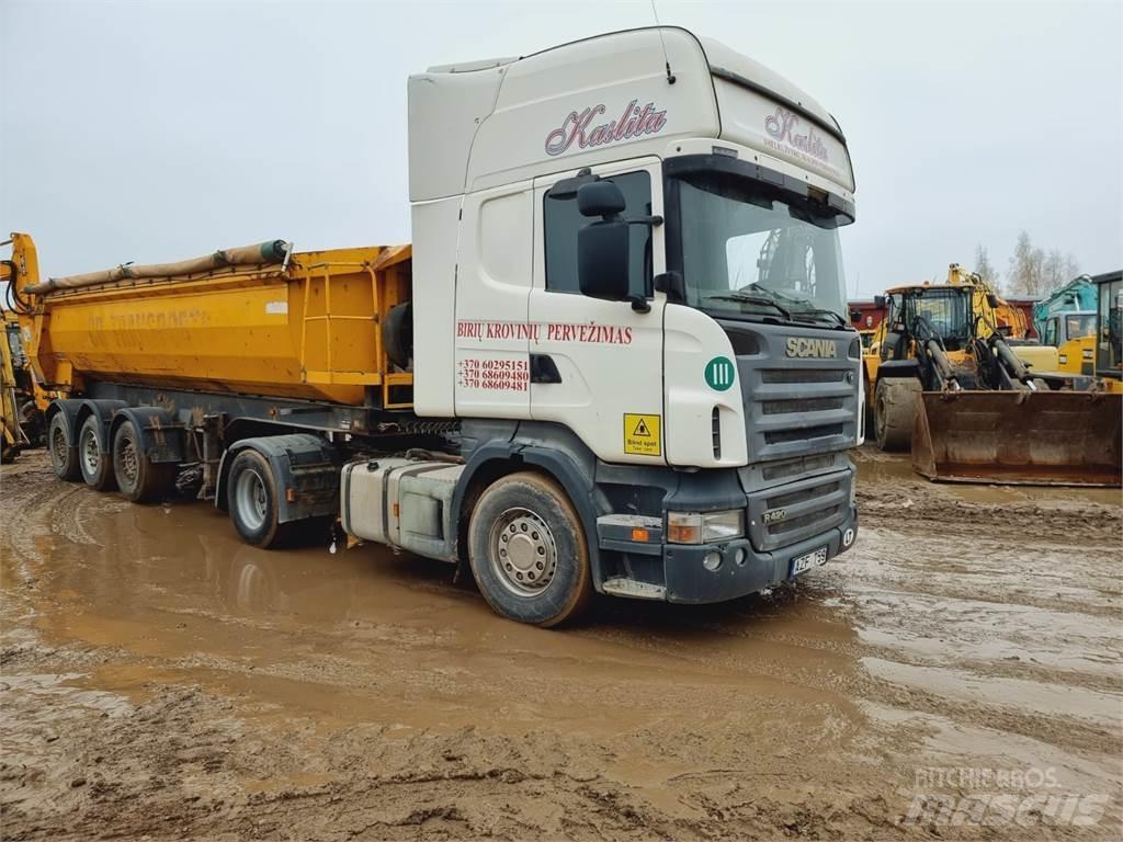 Scania R420 وحدات الجر