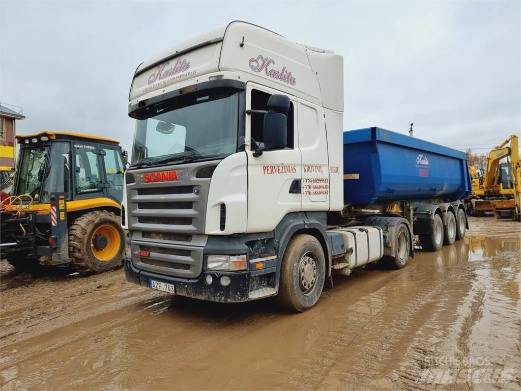 Scania R420 وحدات الجر