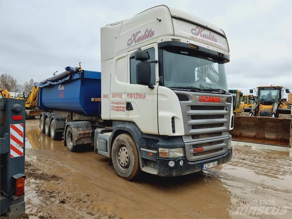 Scania R420 وحدات الجر