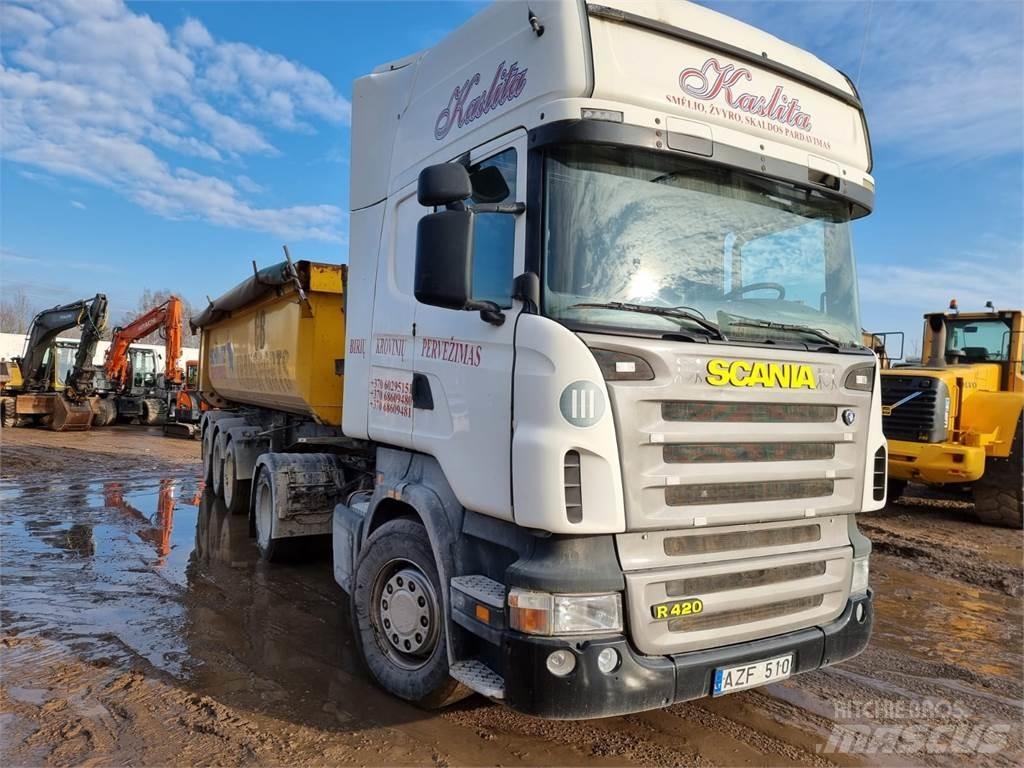 Scania R420 وحدات الجر