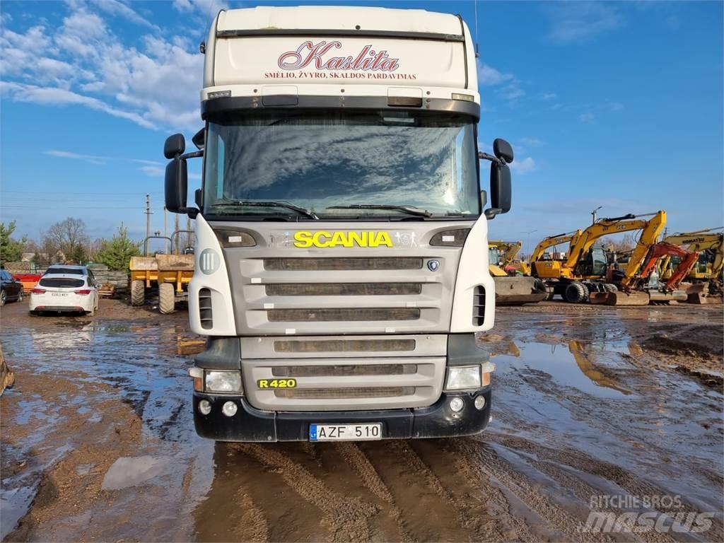 Scania R420 وحدات الجر