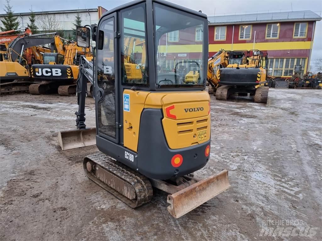 Volvo EC18D حفارات صغيرة أقل من 7 طن (حفارات صغيرة)