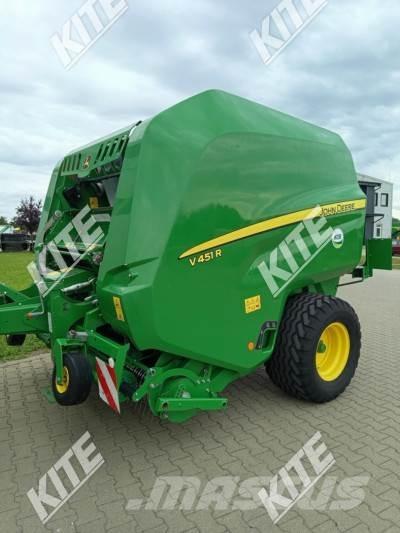John Deere V451R محزمات مستديرة