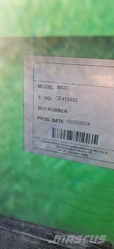 Cesab B 630 شاحنات ذات رافعات شوكية تعمل بالكهرباء
