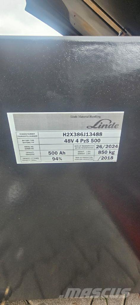 Linde E 14-02 شاحنات ذات رافعات شوكية تعمل بالكهرباء