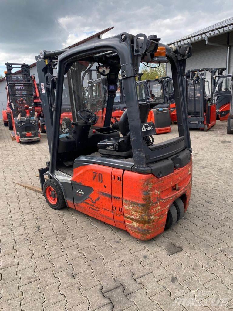 Linde E 16-02 شاحنات ذات رافعات شوكية تعمل بالكهرباء
