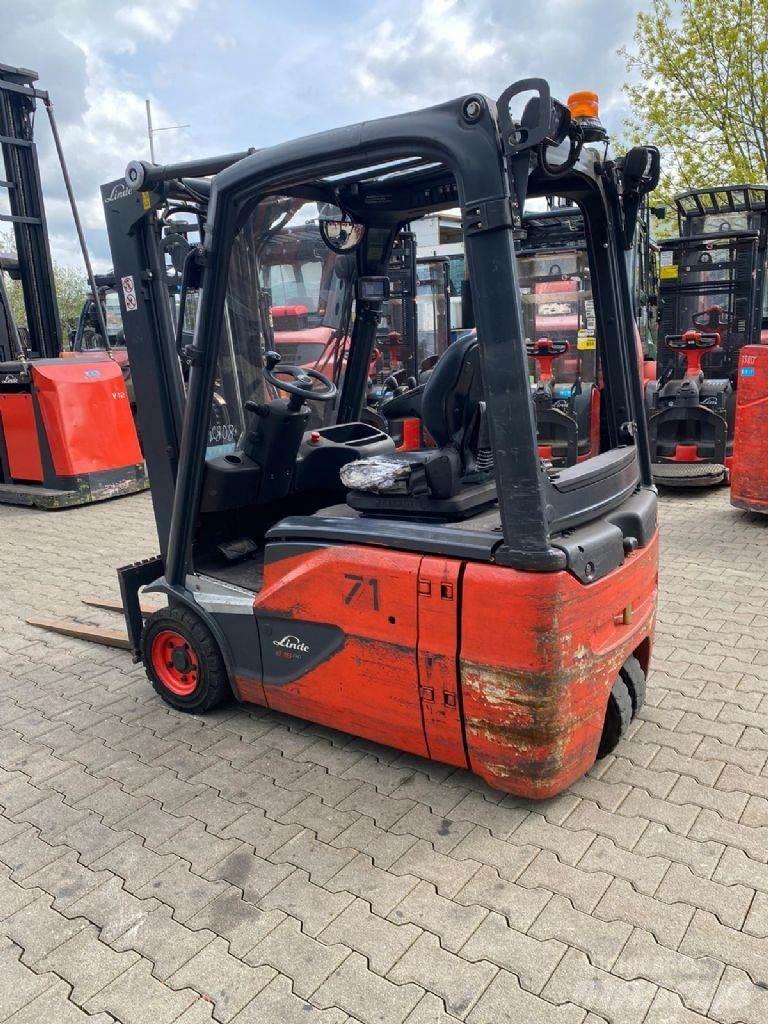 Linde E 16-02 شاحنات ذات رافعات شوكية تعمل بالكهرباء