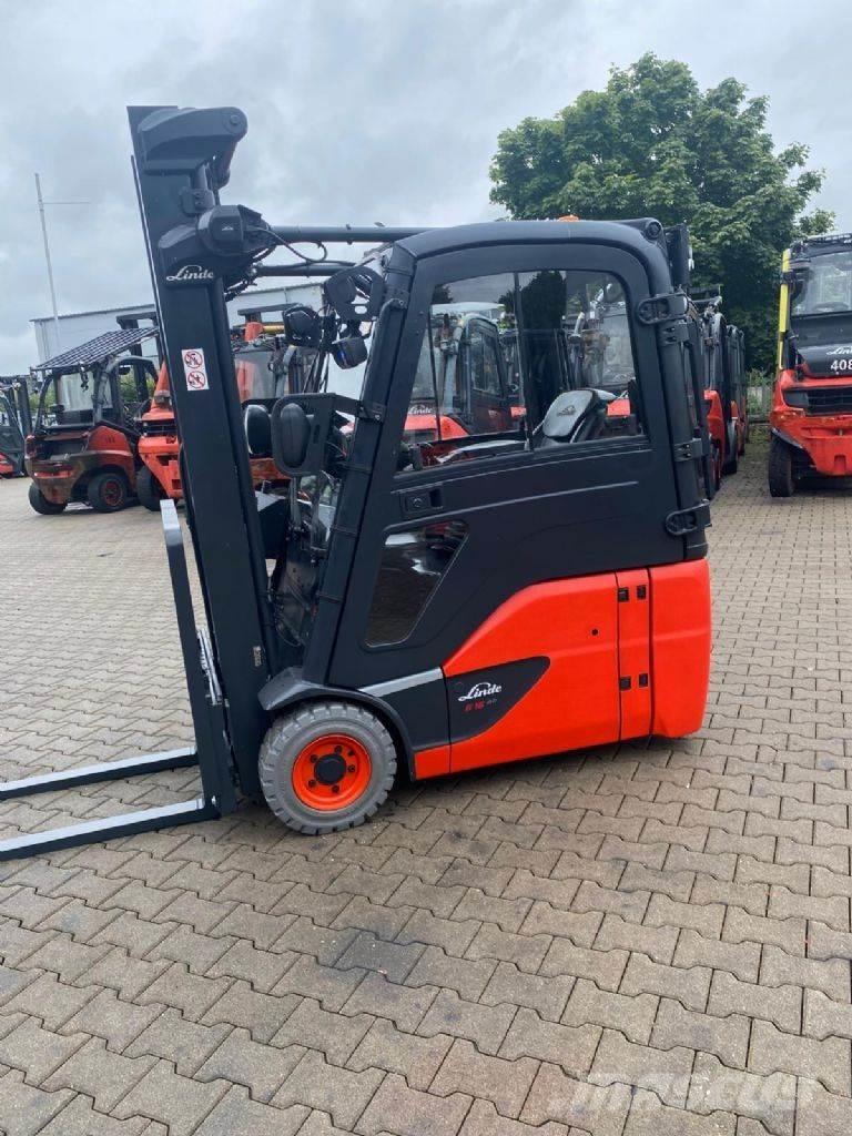 Linde E 16-02 شاحنات ذات رافعات شوكية تعمل بالكهرباء