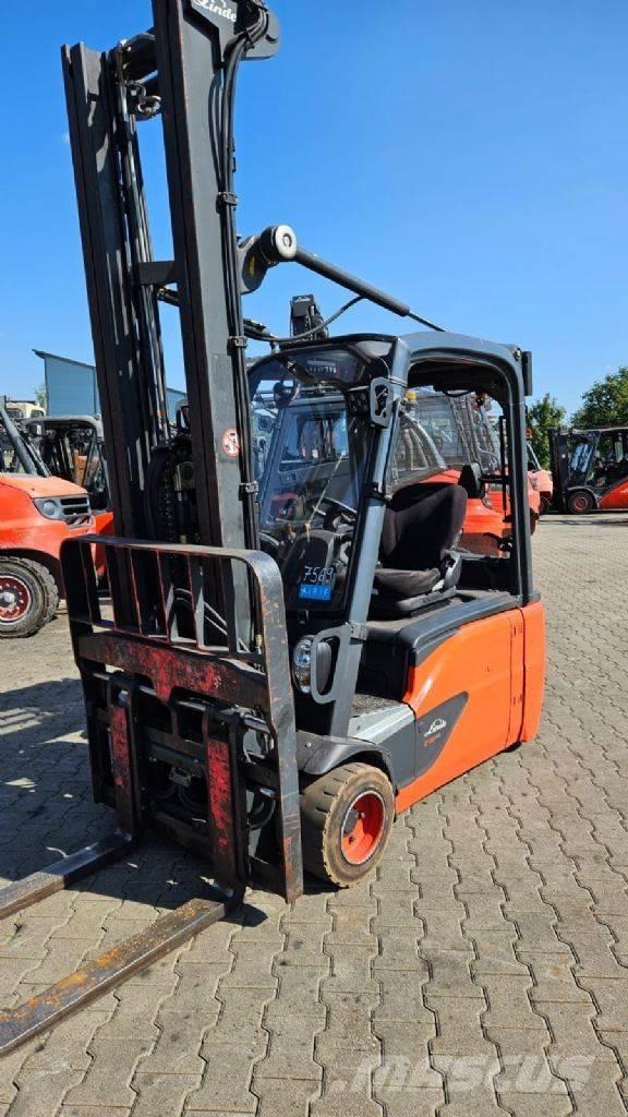 Linde E 18 L-02 شاحنات ذات رافعات شوكية تعمل بالكهرباء