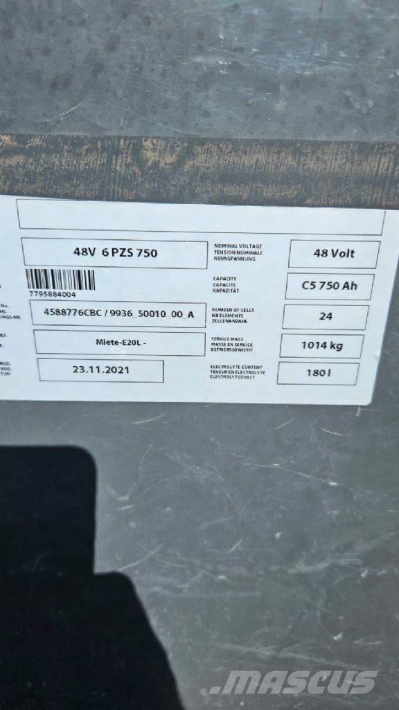 Linde E 18 L-02 شاحنات ذات رافعات شوكية تعمل بالكهرباء