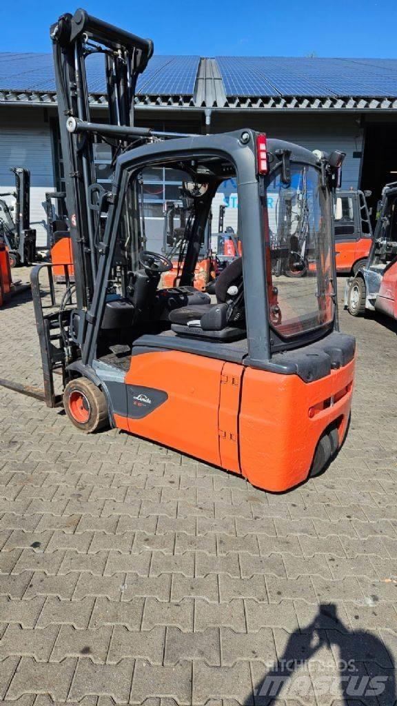 Linde E 18 L/386 شاحنات ذات رافعات شوكية تعمل بالكهرباء