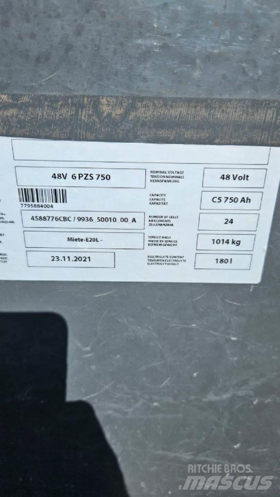 Linde E 18 L/386 شاحنات ذات رافعات شوكية تعمل بالكهرباء