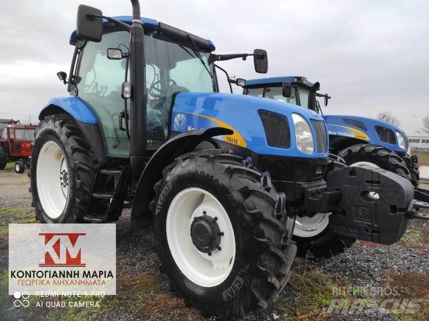 New Holland TS115A الجرارات