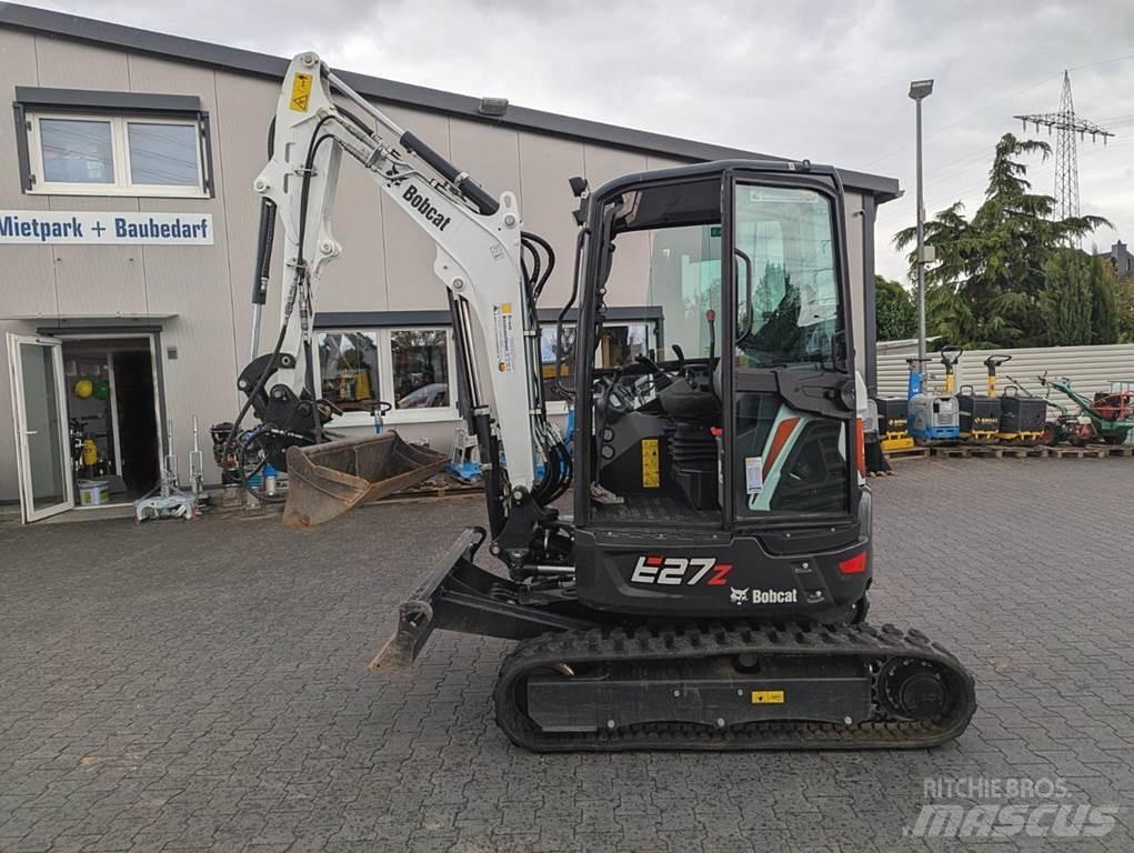 Bobcat E 27z حفارات صغيرة أقل من 7 طن (حفارات صغيرة)