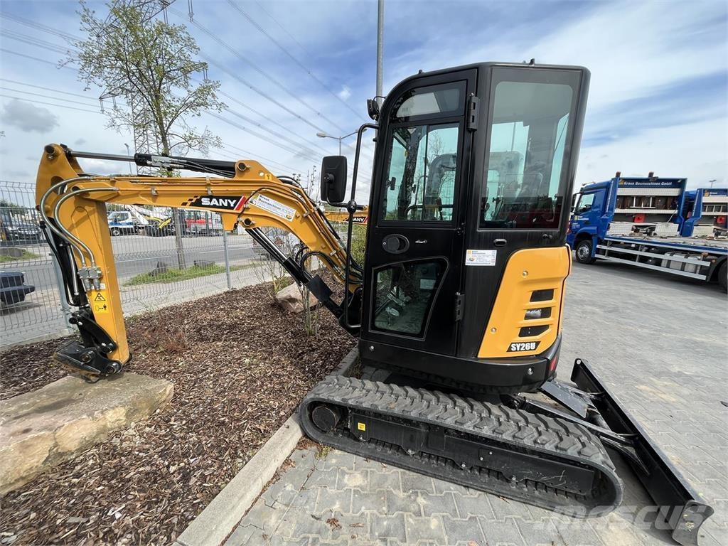 Sany SY 26 U حفارات صغيرة أقل من 7 طن (حفارات صغيرة)