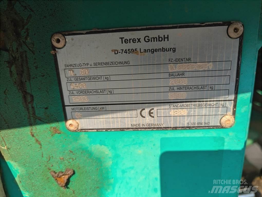 Terex TL 80 لوادر بعجل