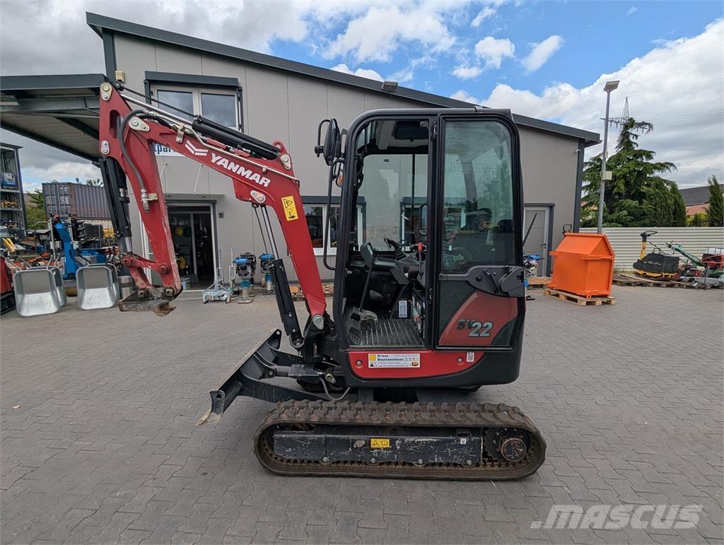 Yanmar SV 22 حفارات صغيرة أقل من 7 طن (حفارات صغيرة)