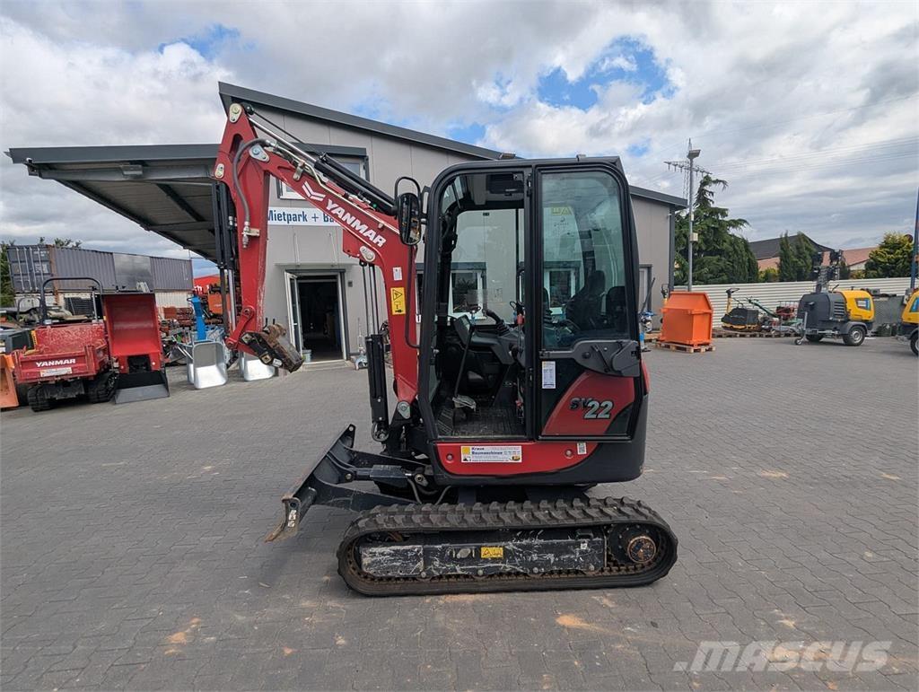 Yanmar SV 22 حفارات صغيرة أقل من 7 طن (حفارات صغيرة)