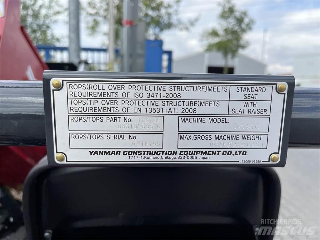 Yanmar SV08 حفارات صغيرة أقل من 7 طن (حفارات صغيرة)