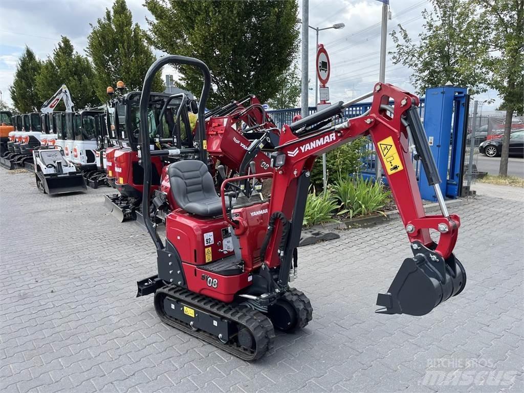 Yanmar SV08 حفارات صغيرة أقل من 7 طن (حفارات صغيرة)