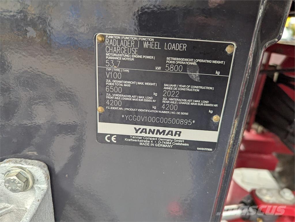 Yanmar V100 لوادر بعجل