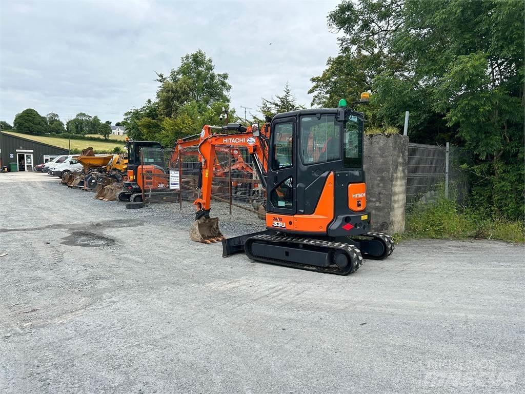Hitachi Zx33U-5 حفارات زحافة