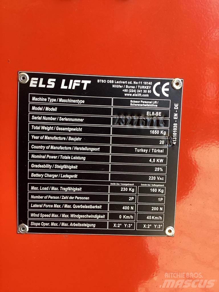 ELS LIFT EL8-SE رافعات مقصية الشكل